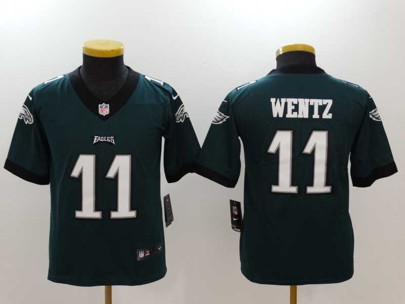 Youth Limited Nike Philadelphia Eagles #11 Carson Wentz Green Vapor Untouchable Jersey,We sell and wholesale Youth Limited Nike Philadelphia Eagles #11 Carson Wentz Green Vapor Untouchable Jersey on line form chian!